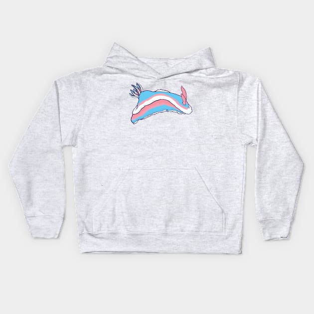 Sea Transgender Kids Hoodie by Soft Biology